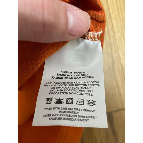 Nike Men's Orange Pink and Light Blue Tshirt Embroidered Small‎ Nike Check XXL - Picture 3 of 4